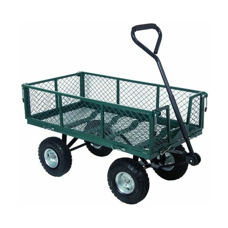 Vigor Carrello Acciaio con 4 Ruote Portata Massima 300 kg