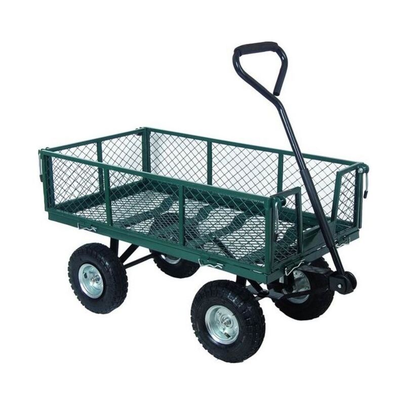 Carrello Blinky Multiuso In Acciaio 4 Ruote Con Sponde Portata 400 ...