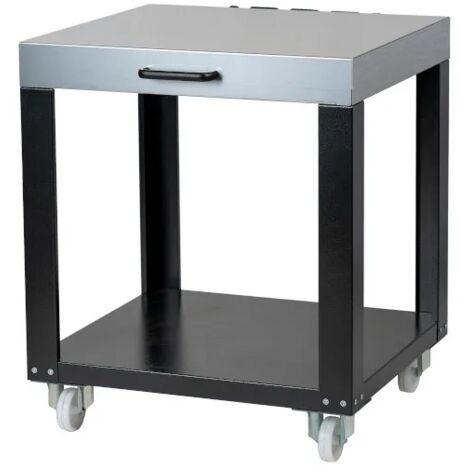 Carrelli e supporti multiuso con piano in acciaio inox Rossofuoco - Carrello cucina multiuso modulare