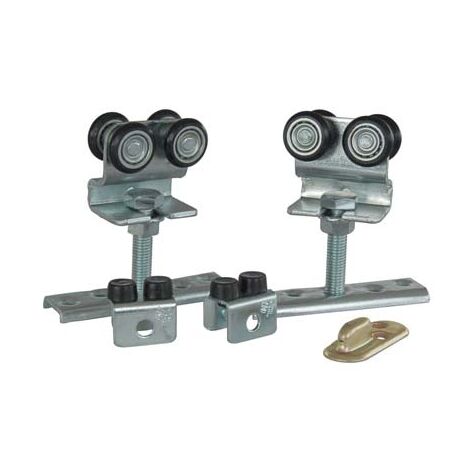 CARRELLI SCORREVOLI IN KIT 2023/05 OMGE X BINARIO 20 OMGE KIT=2 CARRELLI+2 FERMI+1 PINNA