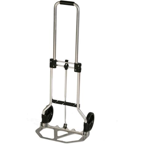 Carrellino portapacchi pieghevole in metallo 38X96H CM PORTATA 45 KG