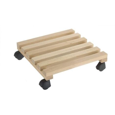 CARRELLINO QUADRATO CON RUOTE 30X30