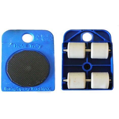 Carrellino Transport Helper Rolly PVC blu piatto