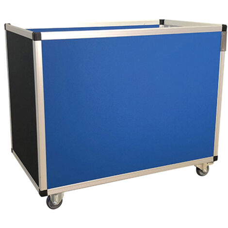 Carrello a livello costante beeplast - Grigio RAL 7001- 1050x750mm - Carico max 100kg - 805010706/G