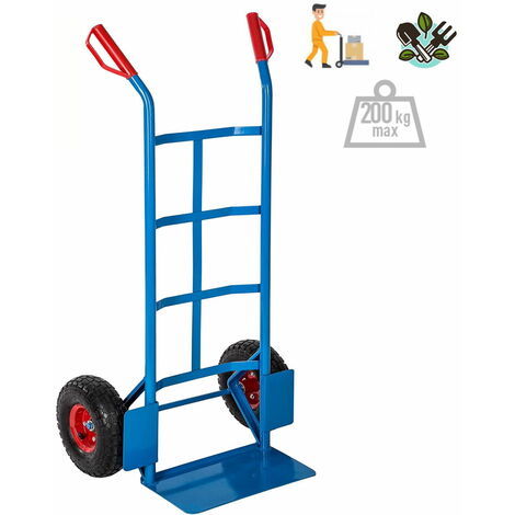 Carrello a mano portapacchi portata max 200 kg