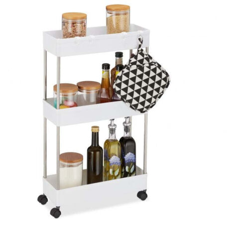 Carrello a nicchia a 3 livelli