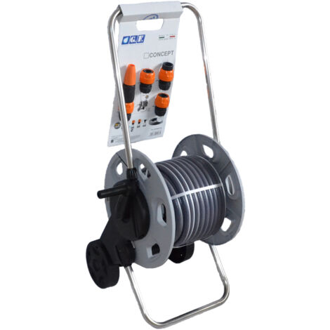 Carrello avvolgitubo con lancia a spruzzo Kit Concept ready 25 mt