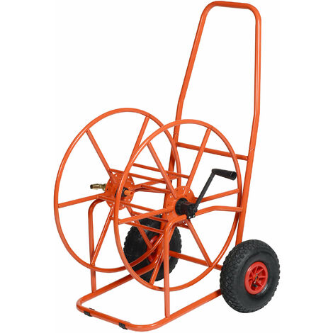 Carrello Avvolgitubo Manuale 110 mt in Acciaio Inox 410-RG Agrati