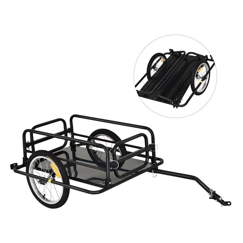 Carrello Bici con Pareti Pieghevoli e Rimovibili