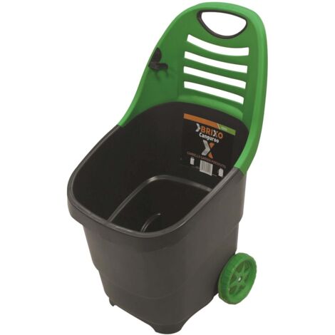 Carrello Brixo Canguroo Garden Multiuso Da Giardino In Plastica 50X45Xh90 Cm
