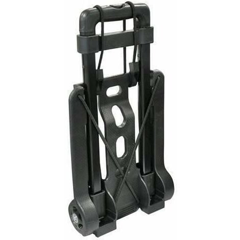 Carrello Carellino Portapacchi Pieghevole Salvaspazio con molla Portata a 30 Kg