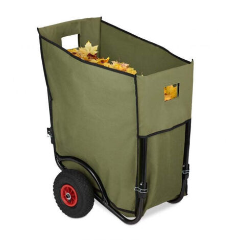 Carrello da giardino pieghevole 160 L