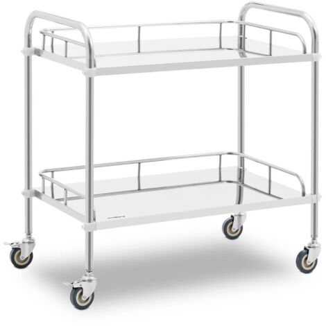 Carrello officina con 2 ripiani - 1030x500x940h - Mobilrot Scaffalature  Industriali dal 1954