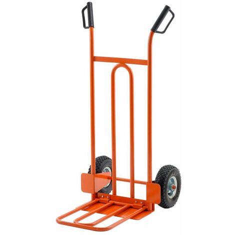 Bravetta/carrello combinato 250 kg e 350 kg - 2 posizioni - Ruote  pneumatiche