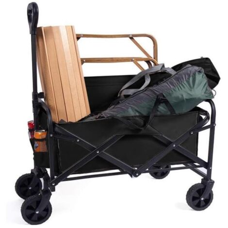 Carrello da viaggio pieghevole da spiaggia e giardino