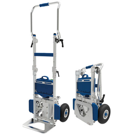 Carrello elettrico saliscale pieghevole e compatto - Carico max 170kg - DMEG170-R
