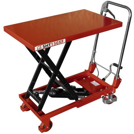 Carrello elevatore regolabile a pantografo sht150xf Holzmann
