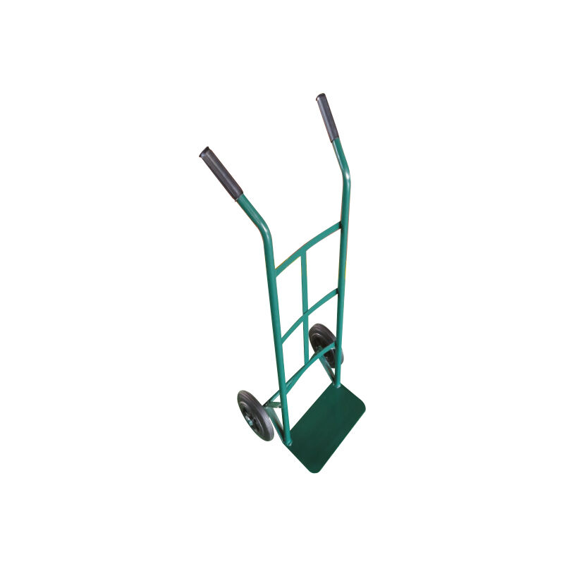 Carrello in acciaio 2 ruote piene 80 kg