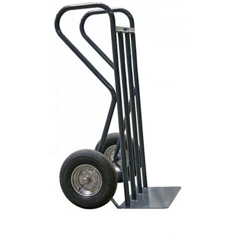 Carrello in acciaio, capacità di carico 500 kg - Pneumatici - 810007204
