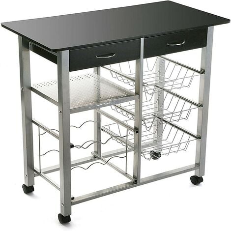 AC0750 - Carrello inox a quattro cassetti