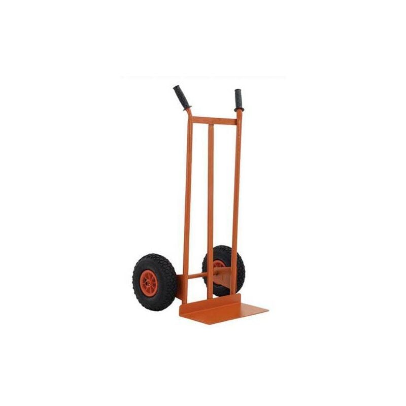 Gierre - Carrello con ruote pvc e pala fissa - GE020 - porta pacchi e cartoni