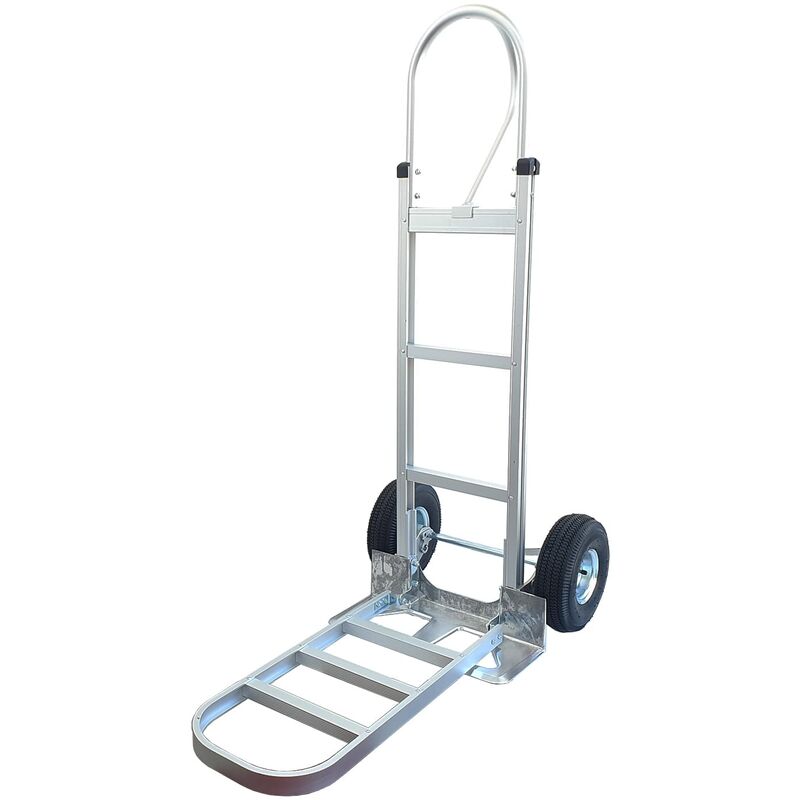 Socepi - Carrello in alluminio con prolunga 230 kg...