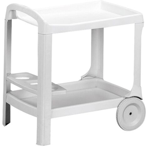 Carrello in resina per bibite Astro Bianco Progarden