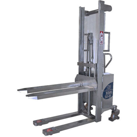 Carrello inox - Sollevamento max 2900mm - Carico max 1000kg - 10SE/304/2900