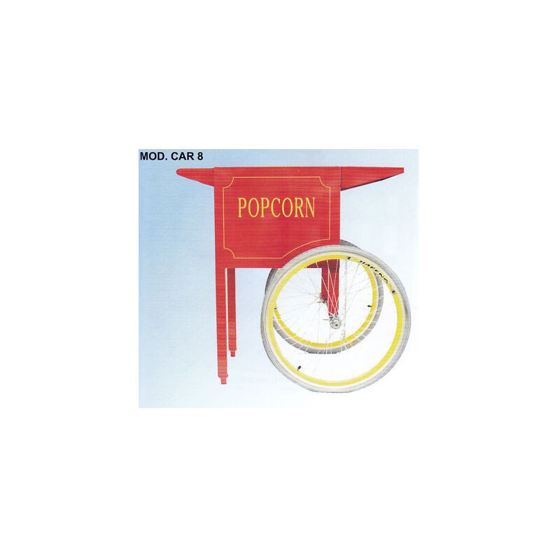 Carrello macchina pop corn popcorn fiera RS0414