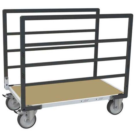 Carrello modulare 2 sponde - Piano 1115x710mm - Carico max 500kg - 806724613