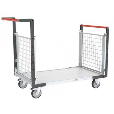 Carrello modulare a griglia con 2 lati - Piano 815x500mm - Portata max 250kg - 806724142
