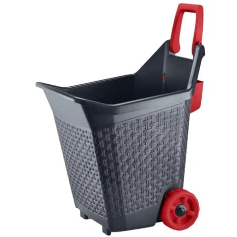 LGVSHOPPING Carrello Multiuso Kart Fumo di Londra con Ruote 76 LT BAMA