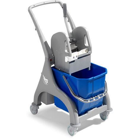 Carrello Nick grigio da 15 Lt. con manico a U