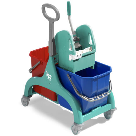 Carrello Nick verde doppio da 30 Lt.