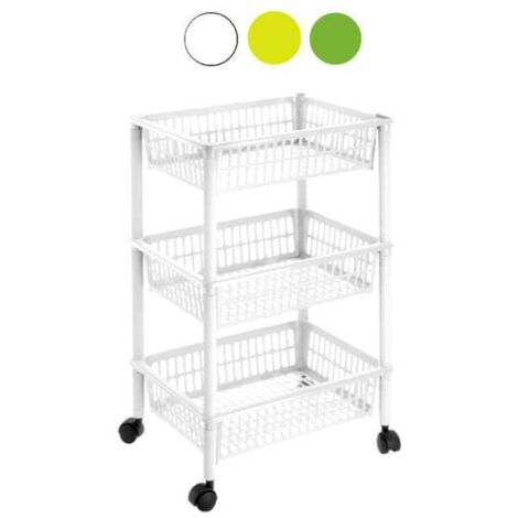 Carrello P.3 Mito Lime Cm 40X29 H 62 Tontarelli