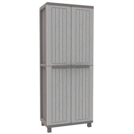 CARRELLO PEDANA PLASTICA 4 RUOTE L48 P29 H12,5