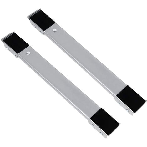 CARRELLO PER MOBILI ELETTRODOMESTICI ESTENSIBILE 43-69 CM ROTELLE RUOTE E FRENO
