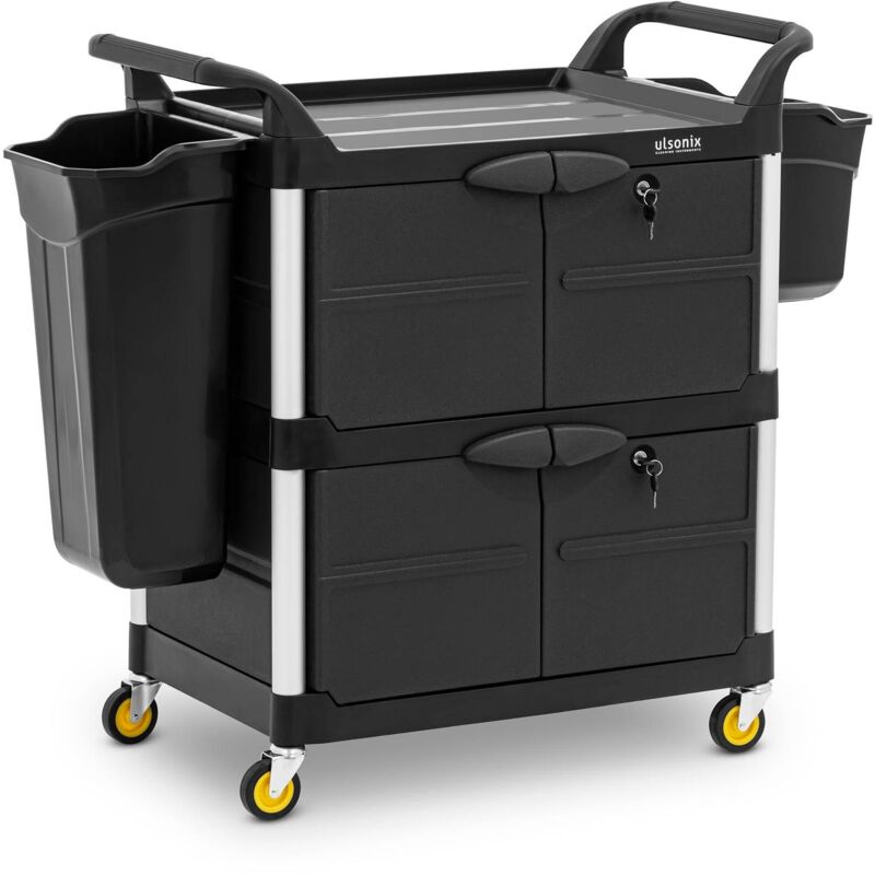 Carrello per pulizie - Chiudibile a chiave - 150