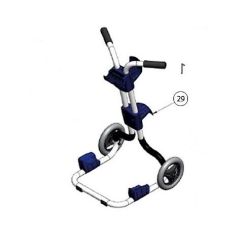 Carrello per robot Zodiac Vortex 3 e Vortex 4