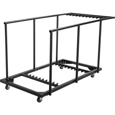 Carrello Porta TV Argonauta - Bianco Frassinato, 3 Ripiani 60x45x81 Cm, 4 Ruote Girevoli - Foto 5