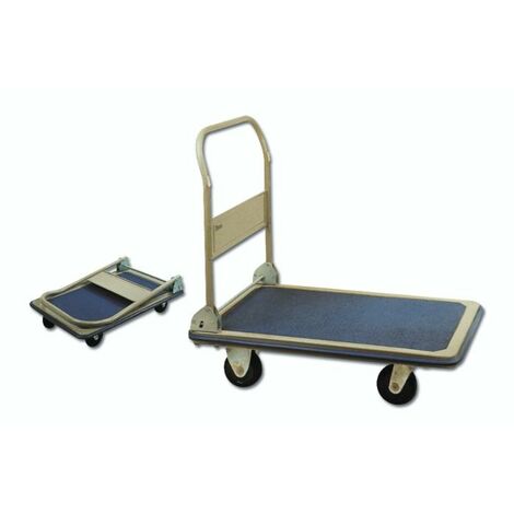 Carrello piattaforma con portata di 150 kg