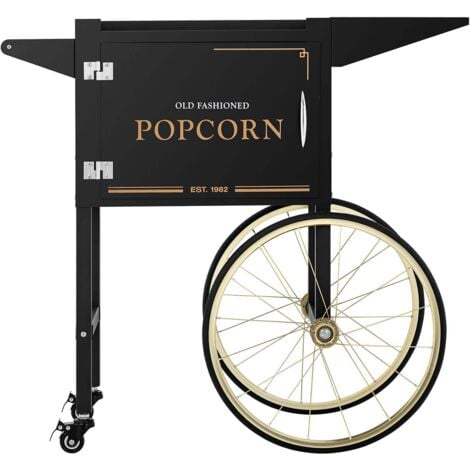 Carrello popcorn nero e oro 140004912