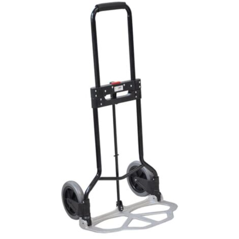 Carrello porta pacchi pieghevole in metallo verniciato portata massima 70 kg