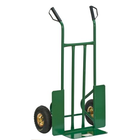 carrello portacasse portapacchi Hercules portata 300 kg in acciaio verde