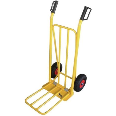 Carrello Portacasse Portapacchi Vigor Mod.Pala Ribaltabile  Ruote Pneumatiche