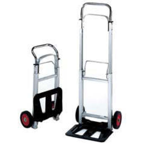 Carrello portacasse telescopico in alluminio portata kg.90
