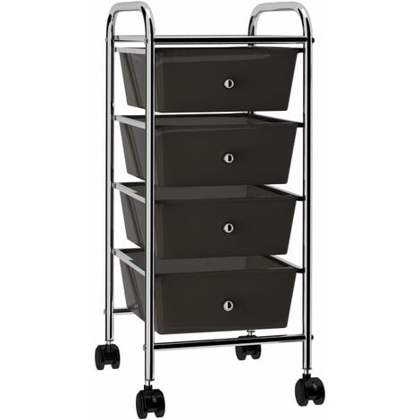 Carrello per Parrucchieri 6 Cassetti e Accessori My Ceriotti (7243C Nero) :  : Bellezza