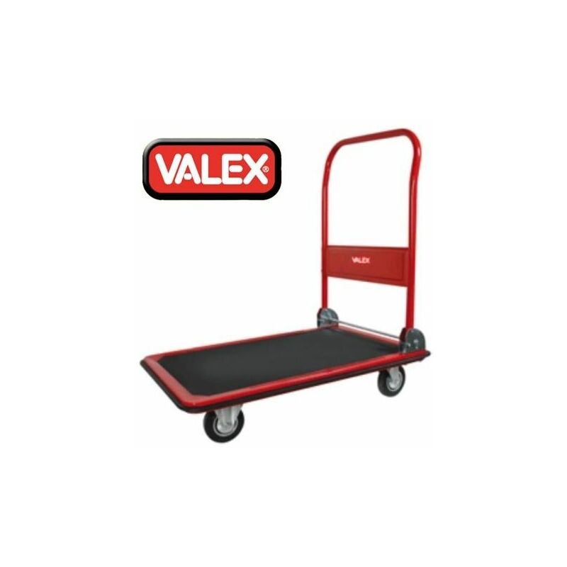 Image of Valex - carrello portapacchi 150 Kg. con pianale e manico pieghevole