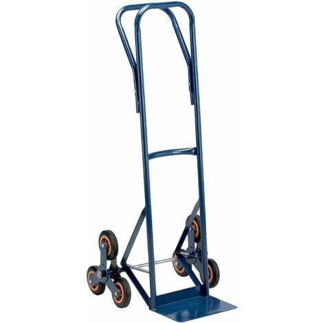 CARRELLO PORTAPACCHI PORTACASSE 3 Ruote Girevoli Per Salire Scale Gradini  200Kg EUR 97,90 - PicClick IT