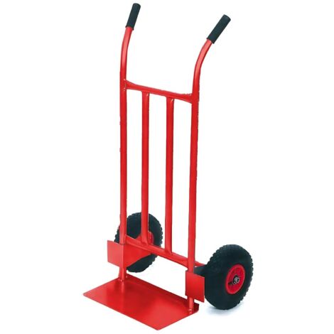 Carrello Portapacchi professionale con ruote pneumatiche portata 200kg Cilvani